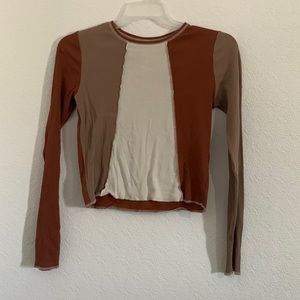 Hollister Womens Baby Tee large Longsleeve